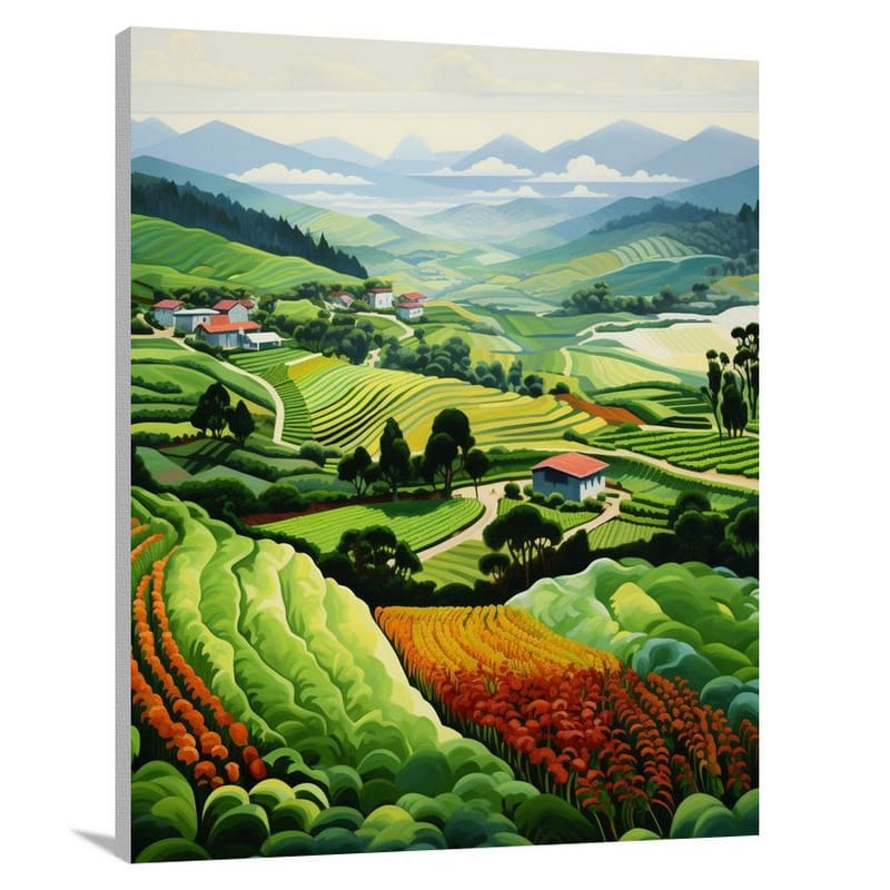 Farm Harmony - Contemporary Art - Canvas Print