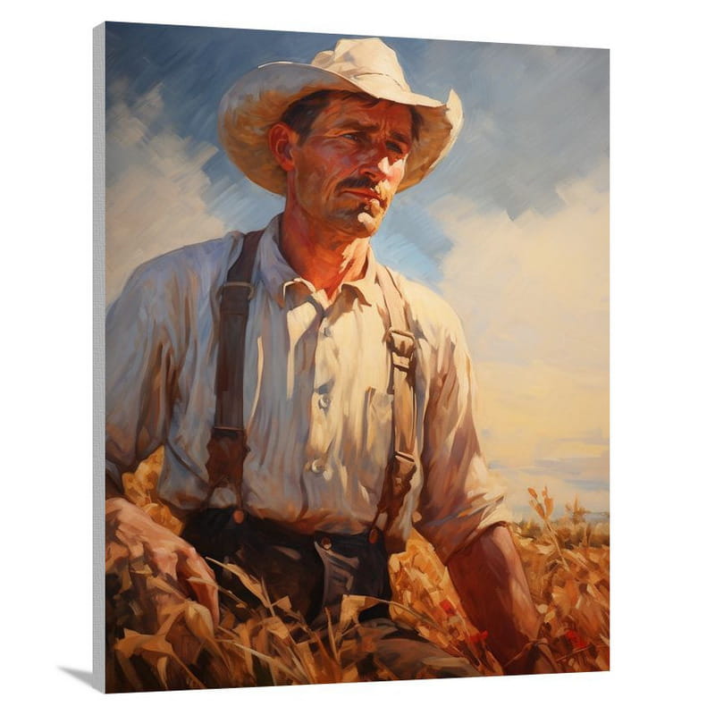 Farmer's Harvest - Canvas Print