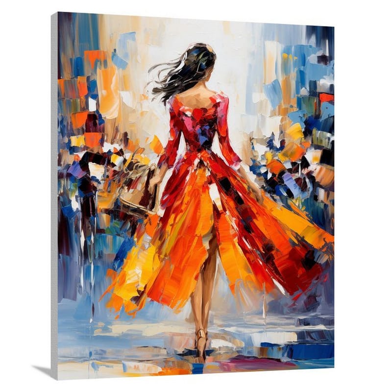 Fashion Accessories: A Runway Extravaganza - Canvas Print