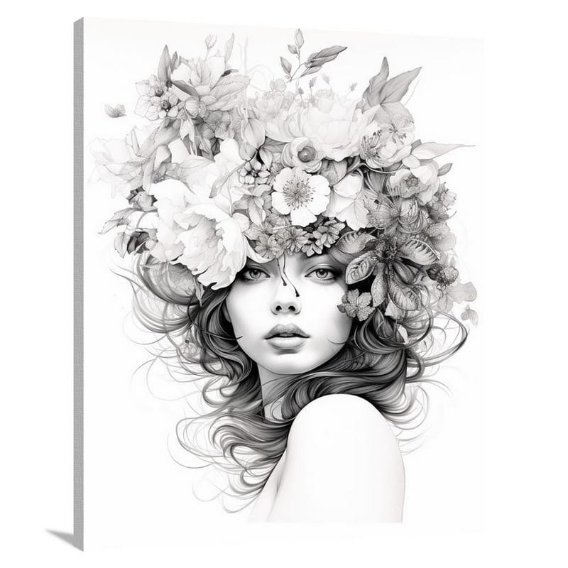 Fashion Accessories: A Surreal Garden - Canvas Print