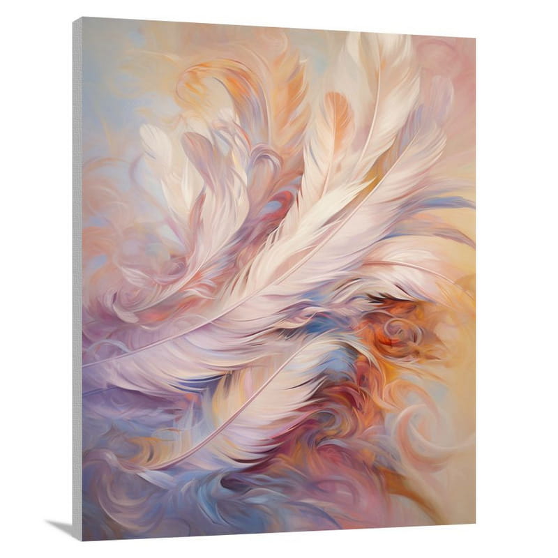 Feather Symphony - Canvas Print