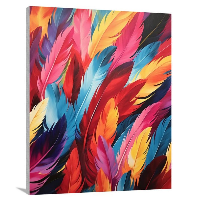 Feathered Symphony - Canvas Print