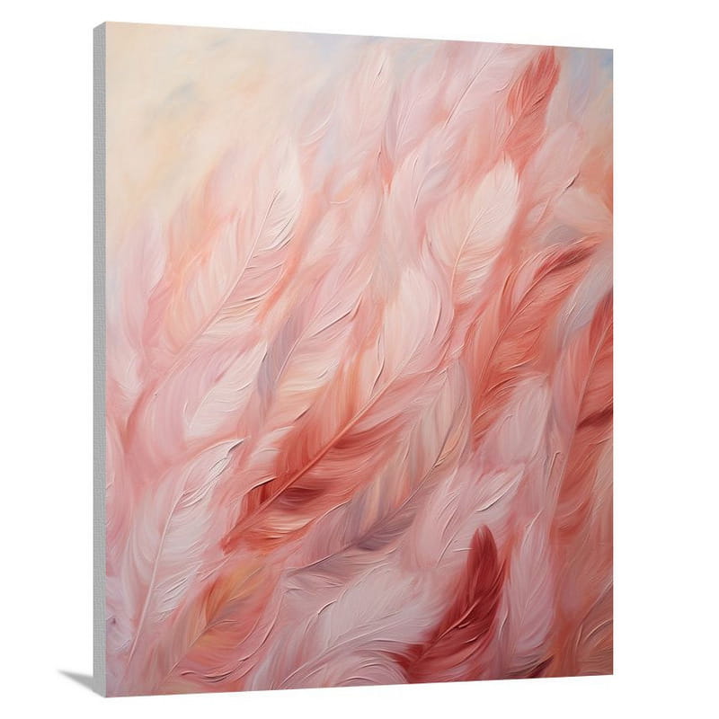 Feathered Symphony - Impressionist - Canvas Print