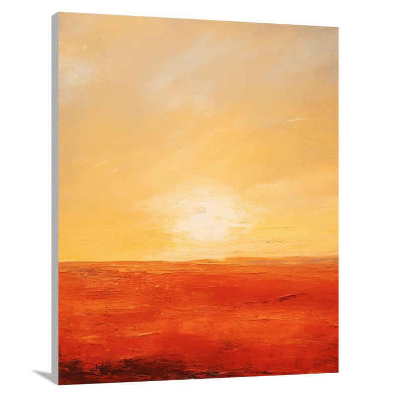 Field of Fire - Canvas Print
