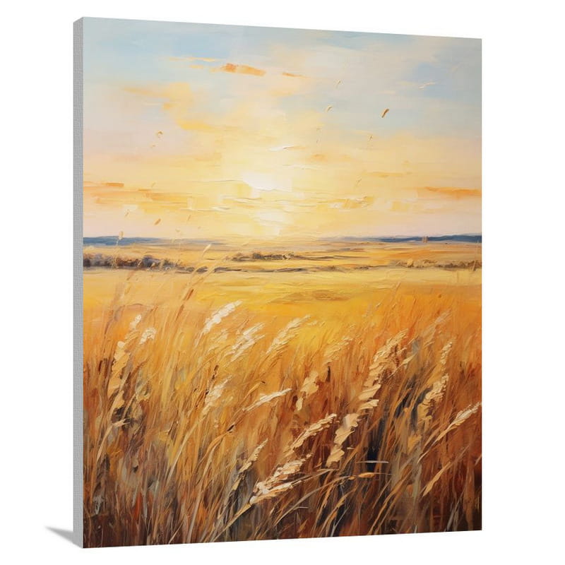Field of Golden Dreams - Canvas Print