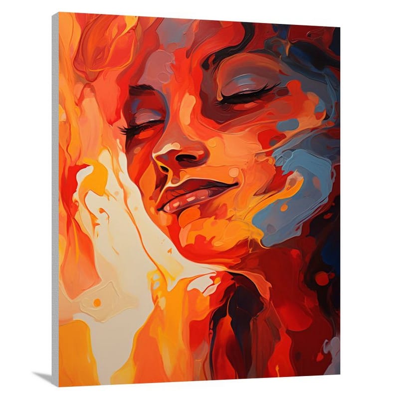 Fiery Determination - Canvas Print