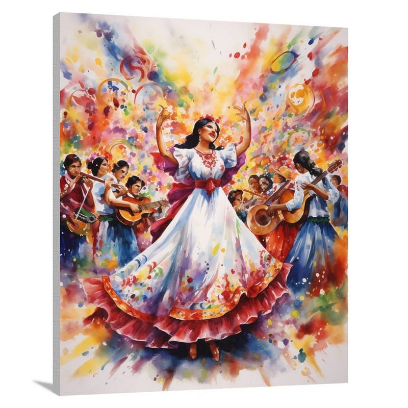 Fiesta Mexicana: A Celebration of Culture - Canvas Print