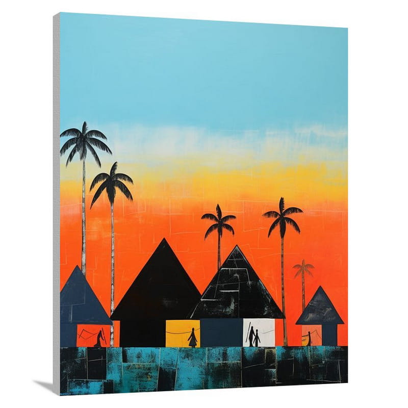 Fiji Oasis - Canvas Print