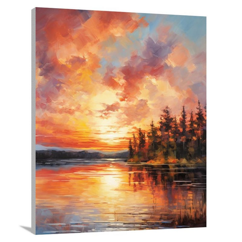 Finnish Twilight - Canvas Print