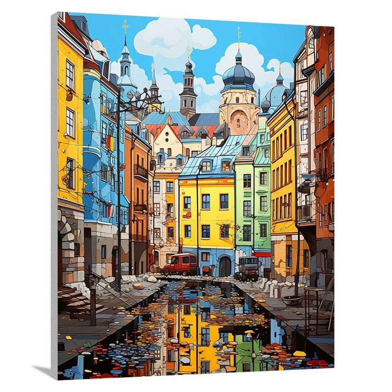 Finnish Urban Symphony - Canvas Print