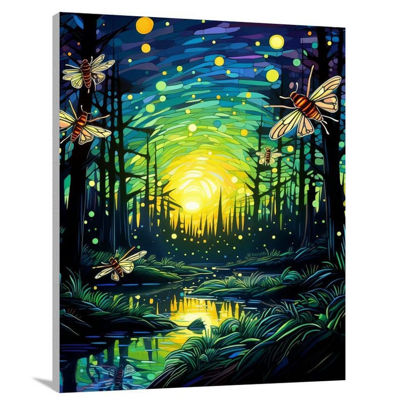 Firefly - Pop Art - Canvas Print