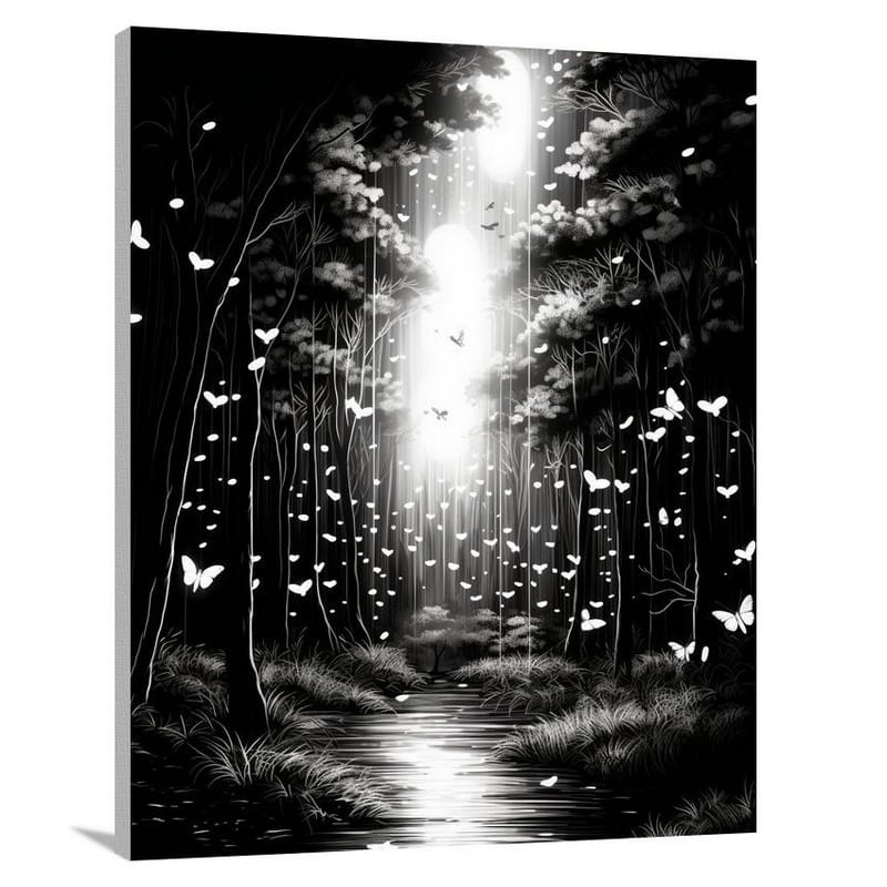 Firefly Symphony - Canvas Print
