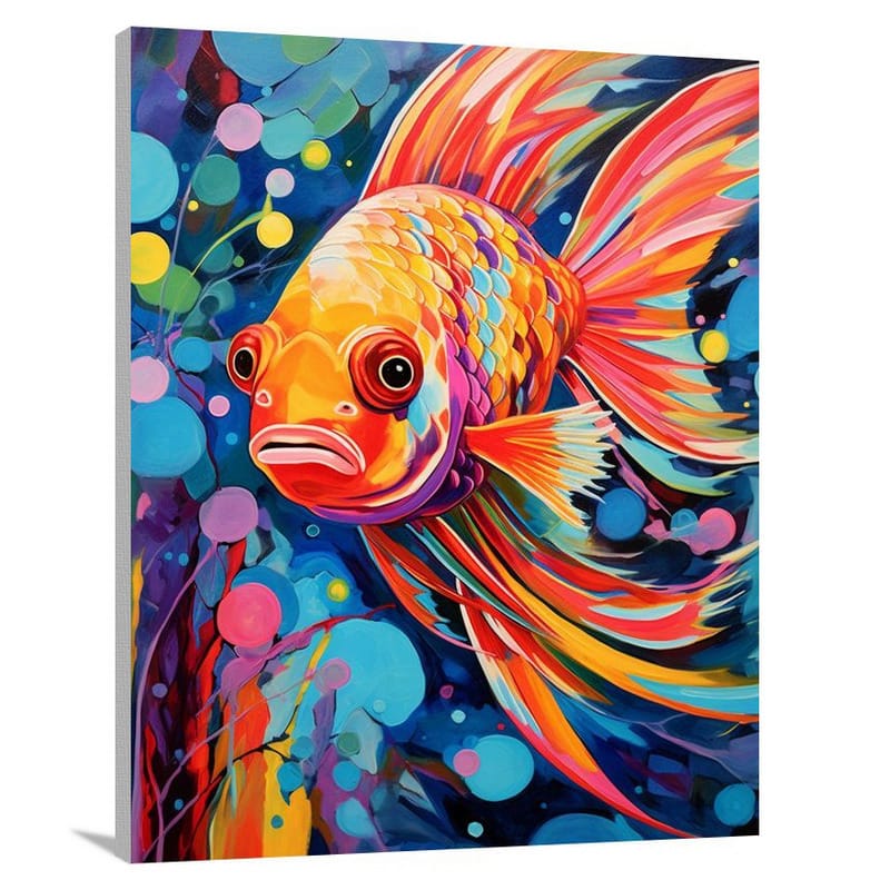 Fish - Pop Art - Canvas Print