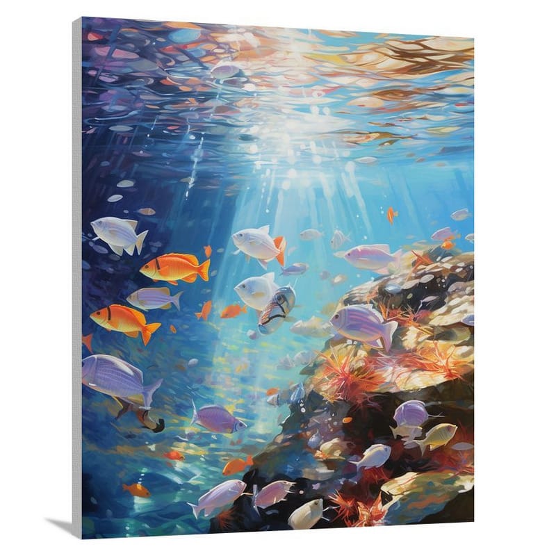 Fish Symphony - Canvas Print