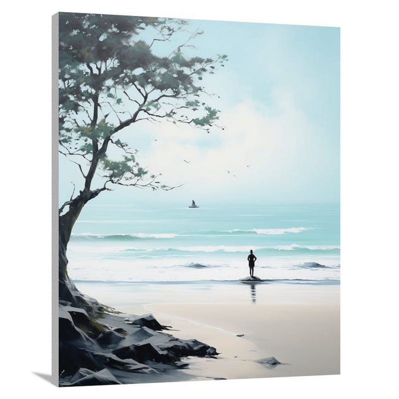 Fitness in Nature's Embrace - Canvas Print