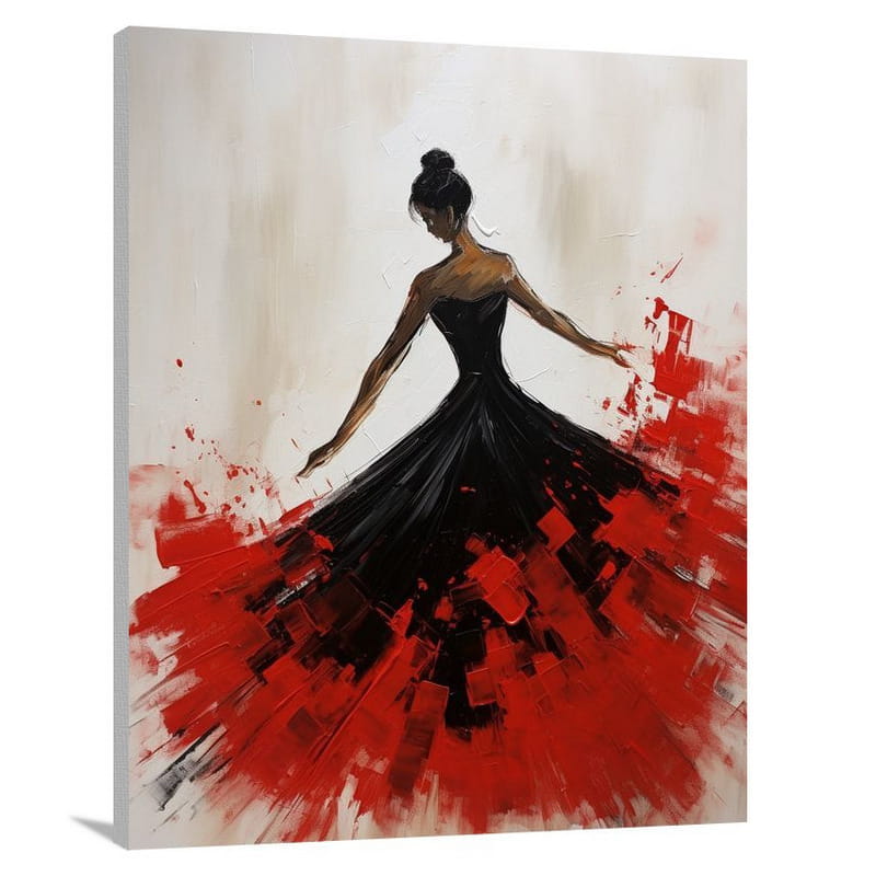 Flamenco Dancer: Fiery Profession - Canvas Print