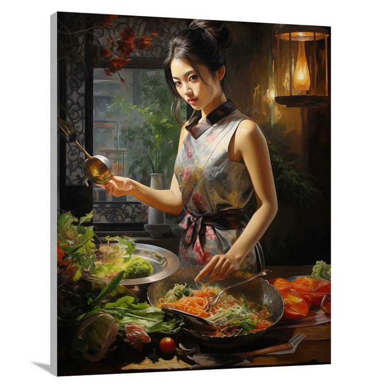 Flavors Unleashed: Asian Cuisine - Canvas Print