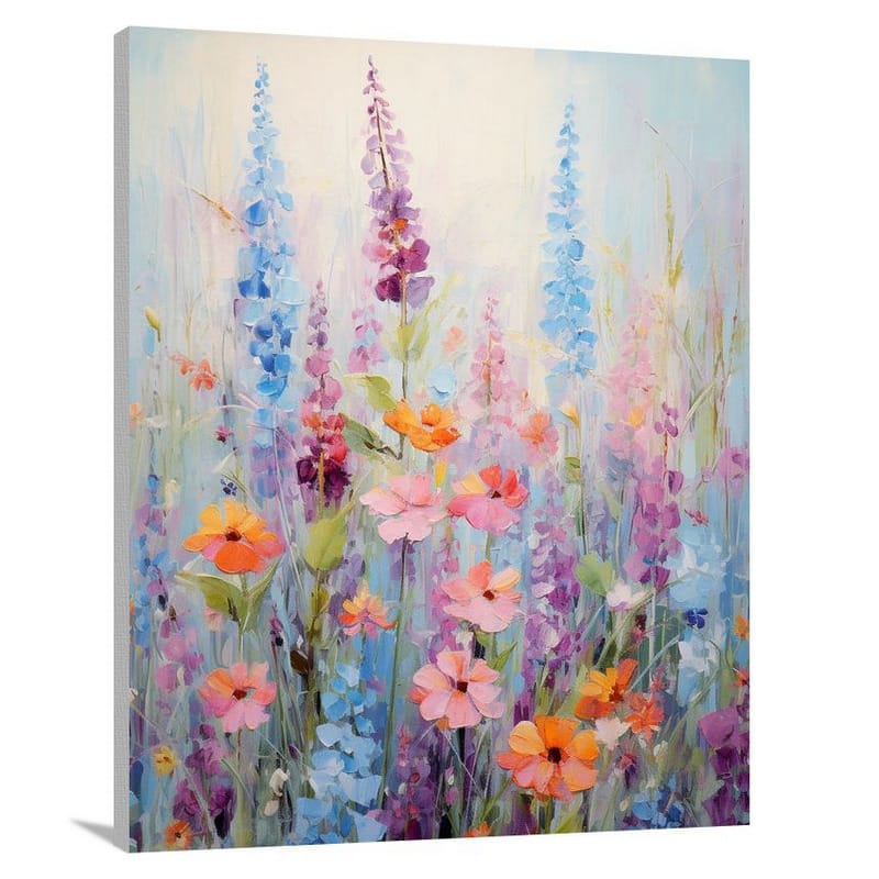 Floral Tapestry - Canvas Print