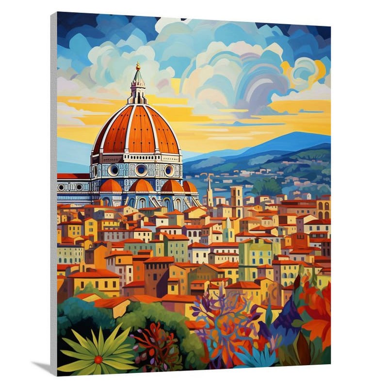 Florence's Majestic Duomo: - Canvas Print
