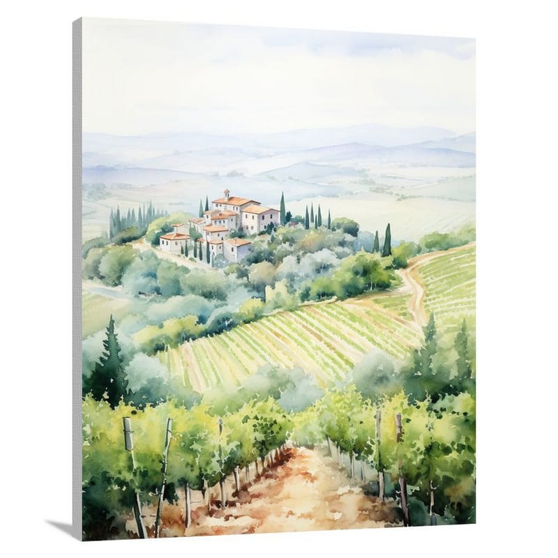 Florence's Tranquil Whispers - Canvas Print