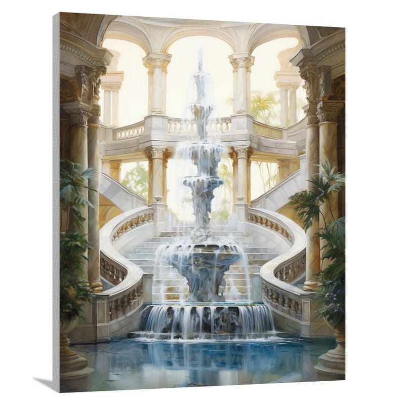 Fountain of Splendor - Canvas Print