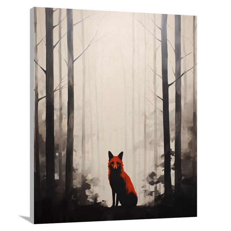 Fox's Twilight Dance - Canvas Print