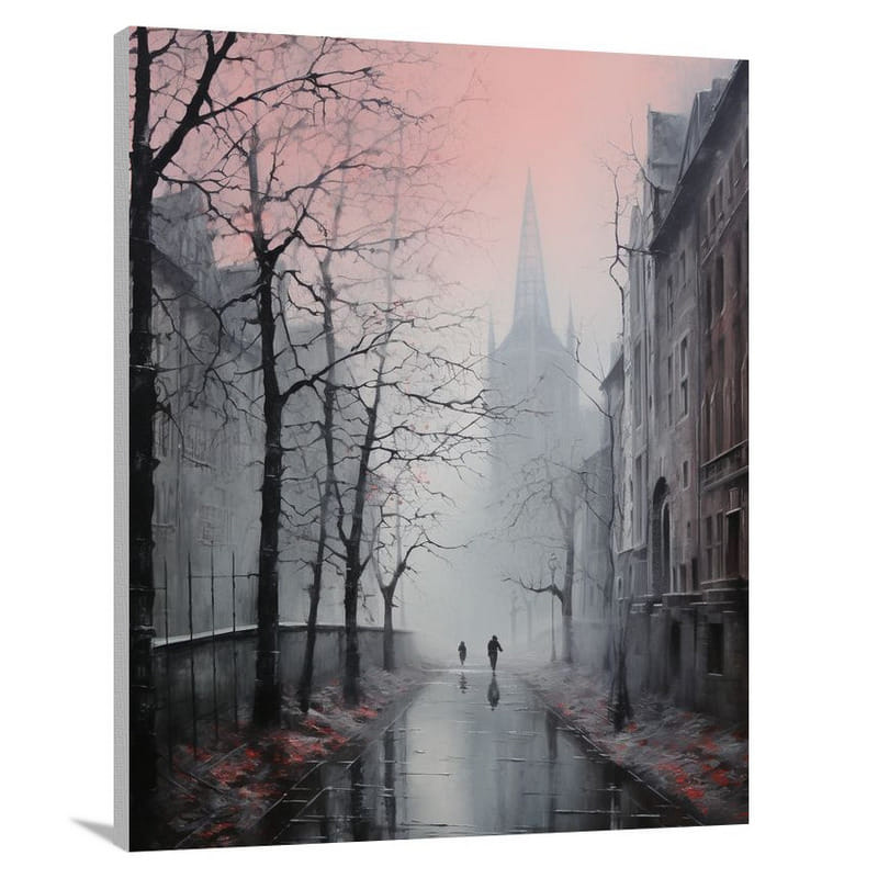 Frankfurt Whispers - Contemporary Art - Canvas Print