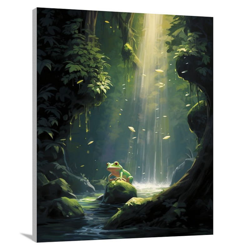 Frog's Leap - Contemporary Art - Canvas Print