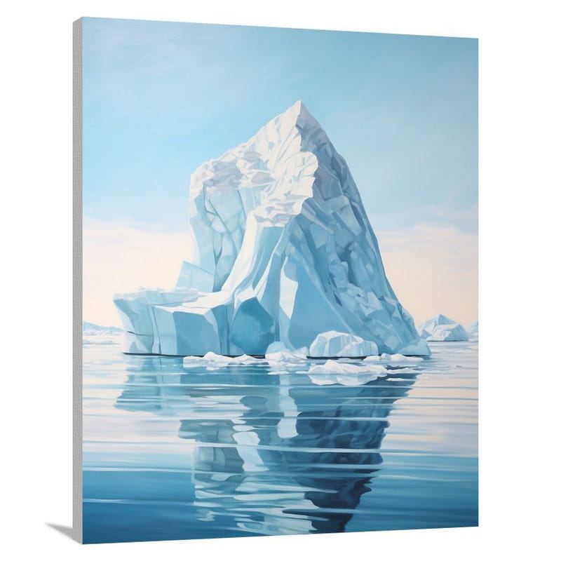 Frozen Majesty - Contemporary Art 2 - Canvas Print