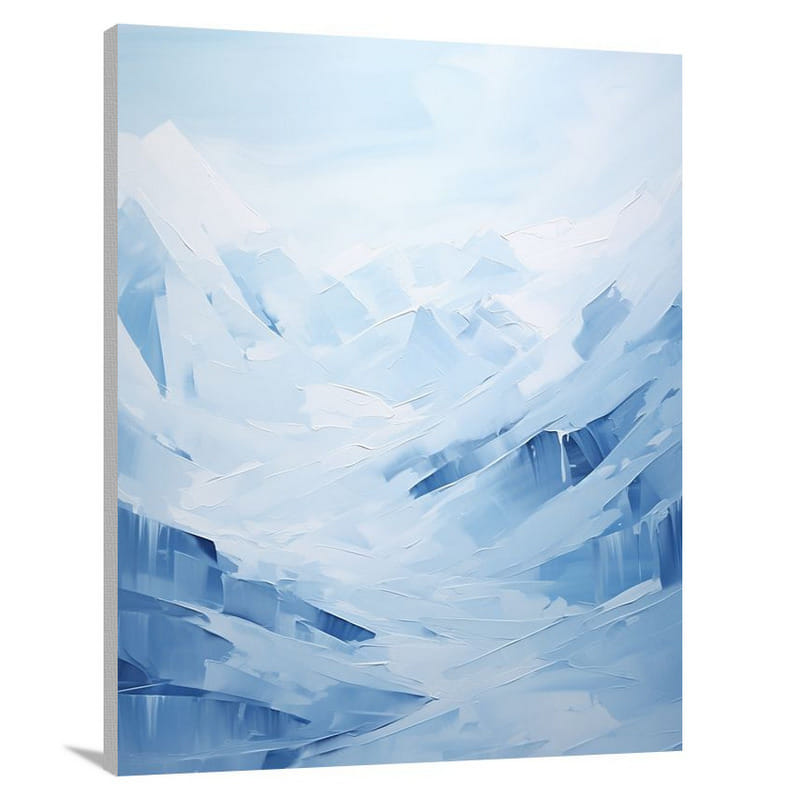 Frozen Majesty - Minimalist 2 - Canvas Print