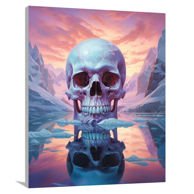 Frozen Reflections - Canvas Print