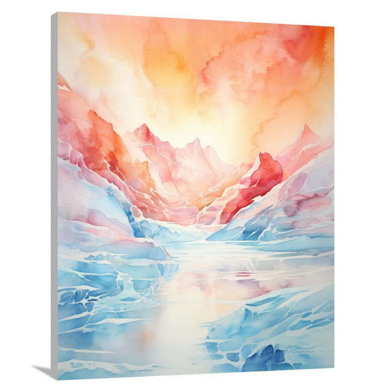 Frozen Symphonies - Watercolor - Canvas Print