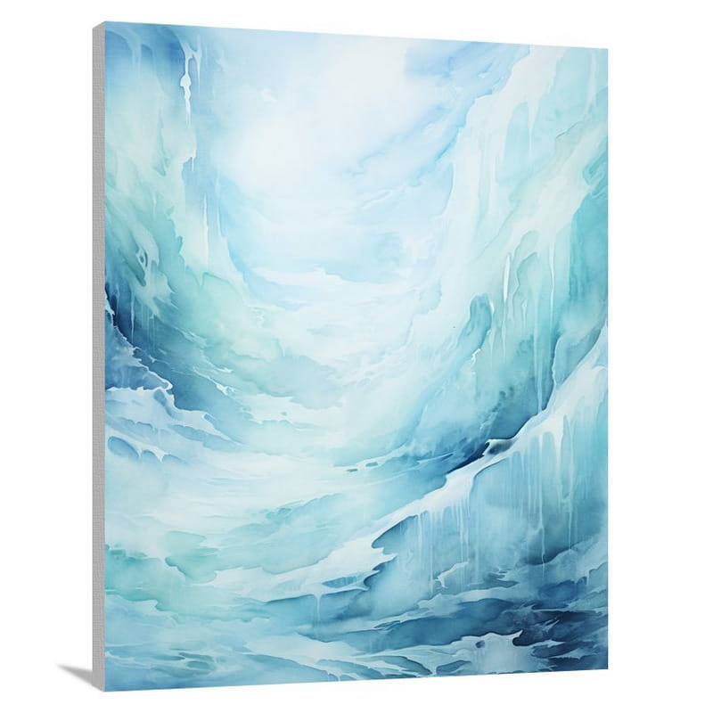 Frozen Symphony - Watercolor 2 - Canvas Print