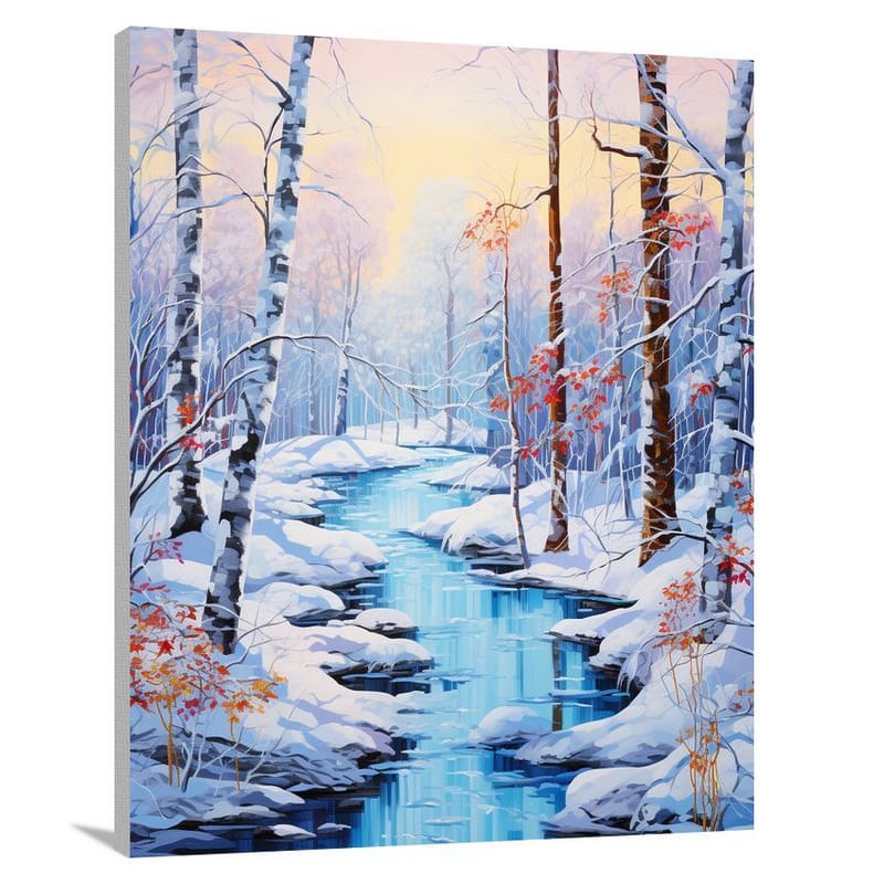 Frozen Whispers - Pop Art - Canvas Print