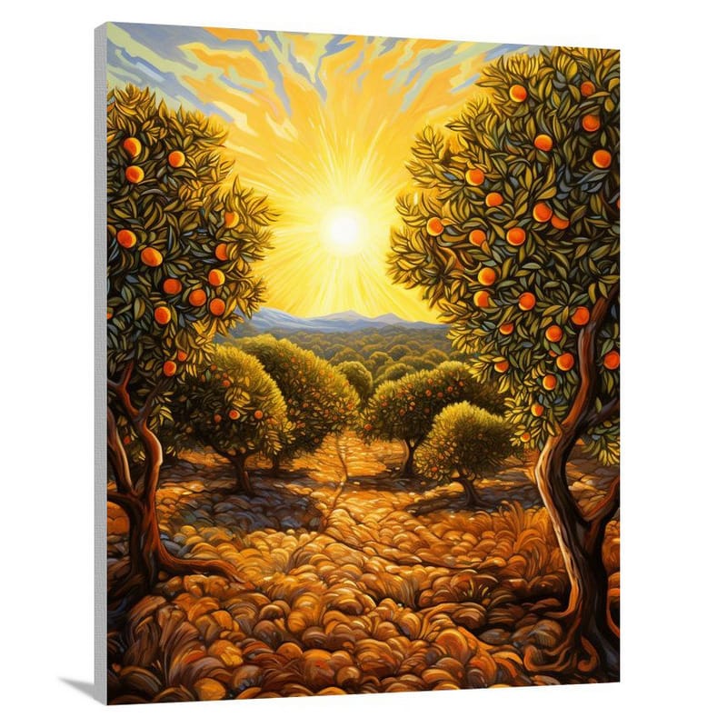 Fruitful Whispers - Canvas Print