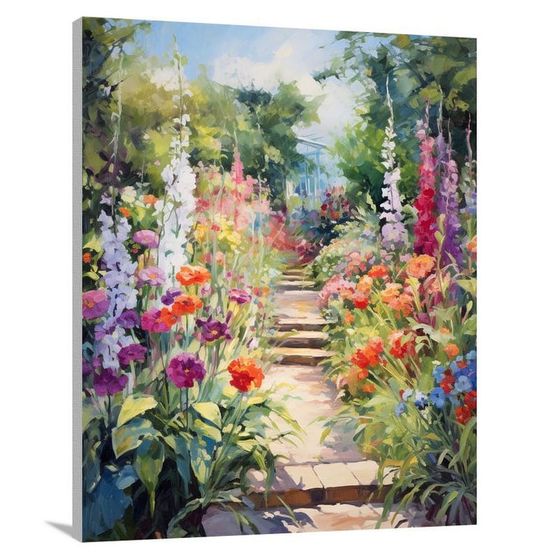 Gardening's Delight - Canvas Print