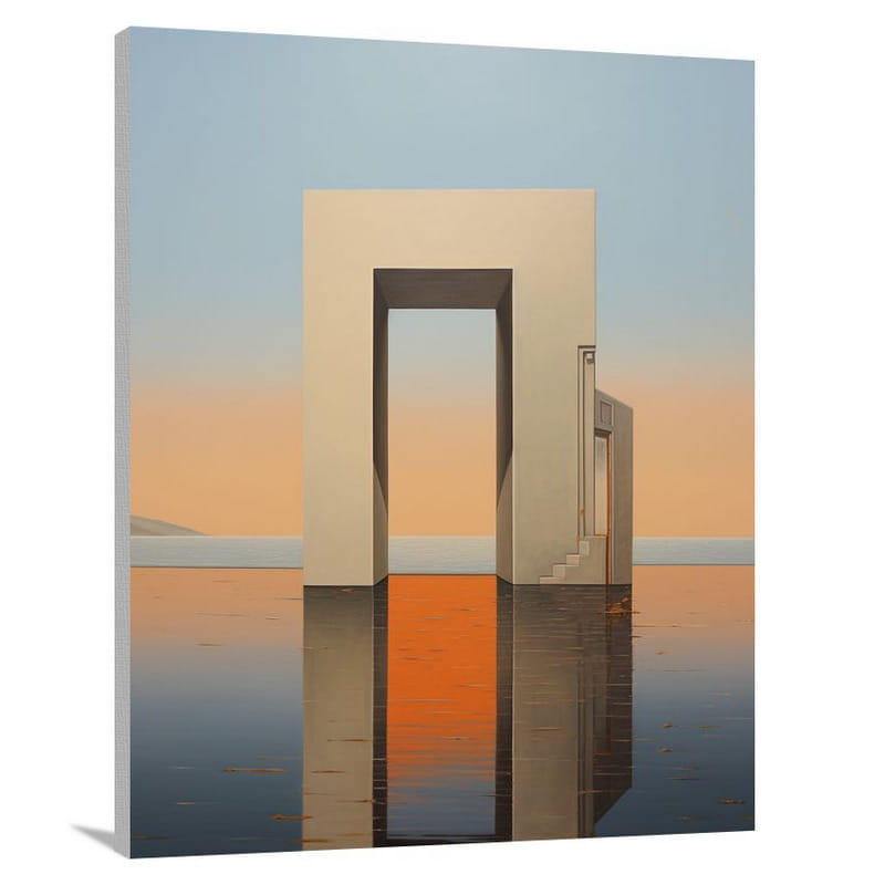 Gate of Possibilities - Minimalist - Canvas Print