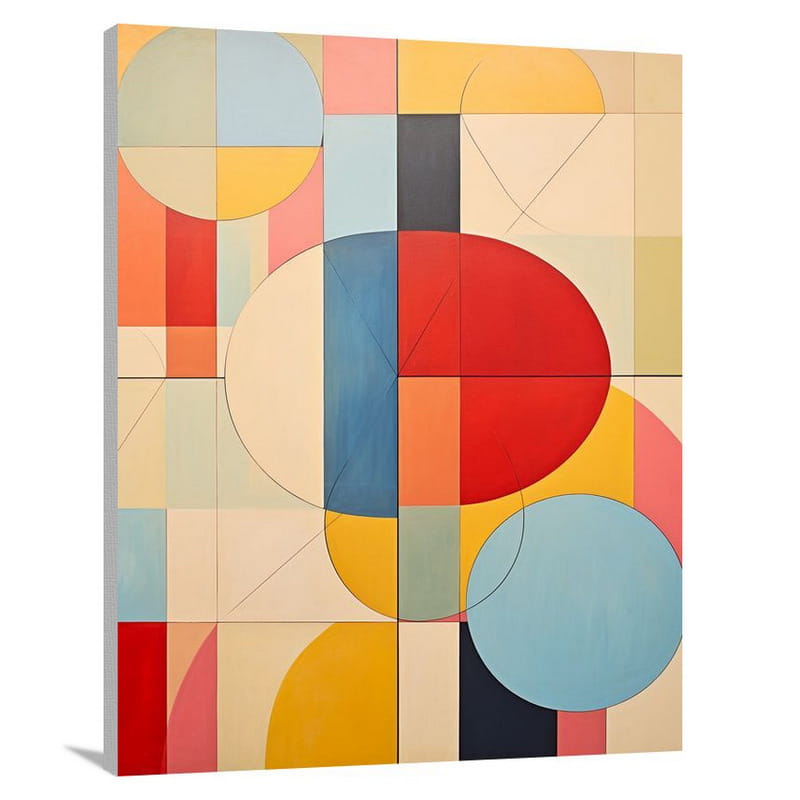Geometric Pattern - Minimalist - Canvas Print