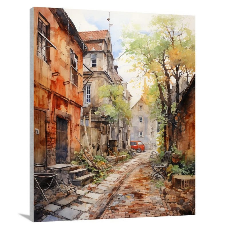 Germany's Berlin: A Colorful Journey - Canvas Print