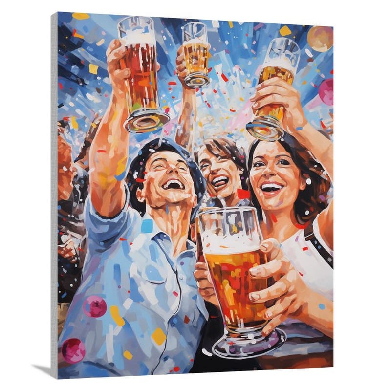 Germany's Oktoberfest: Cheers to Europe! - Canvas Print