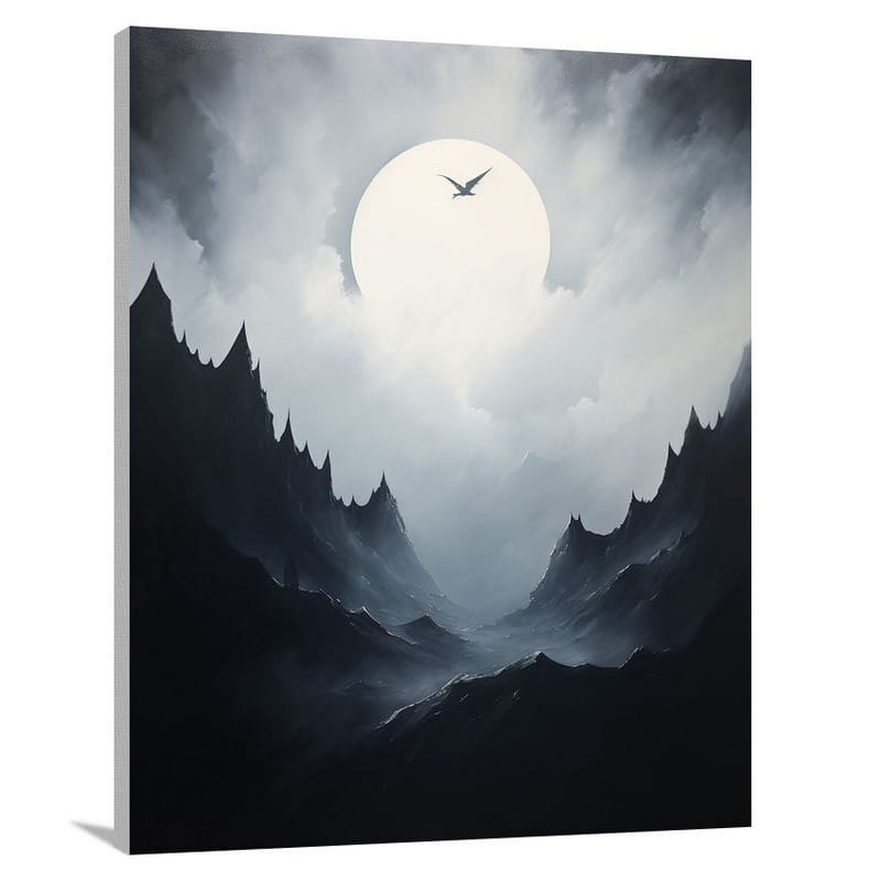 Ghostly Flight - Canvas Print
