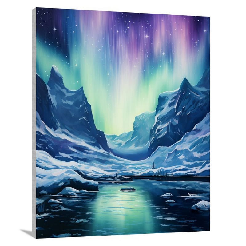 Glacier's Majesty - Canvas Print