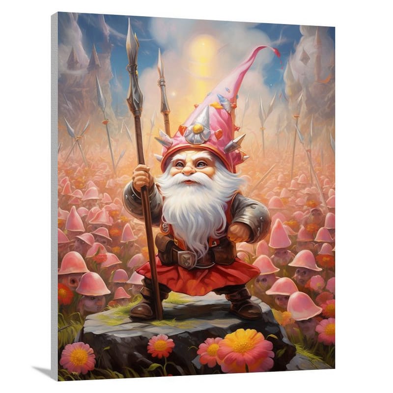 Gnome's Enchanted Kingdom - Canvas Print
