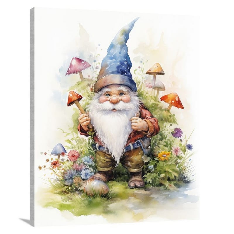 Gnome's Mischief - Canvas Print