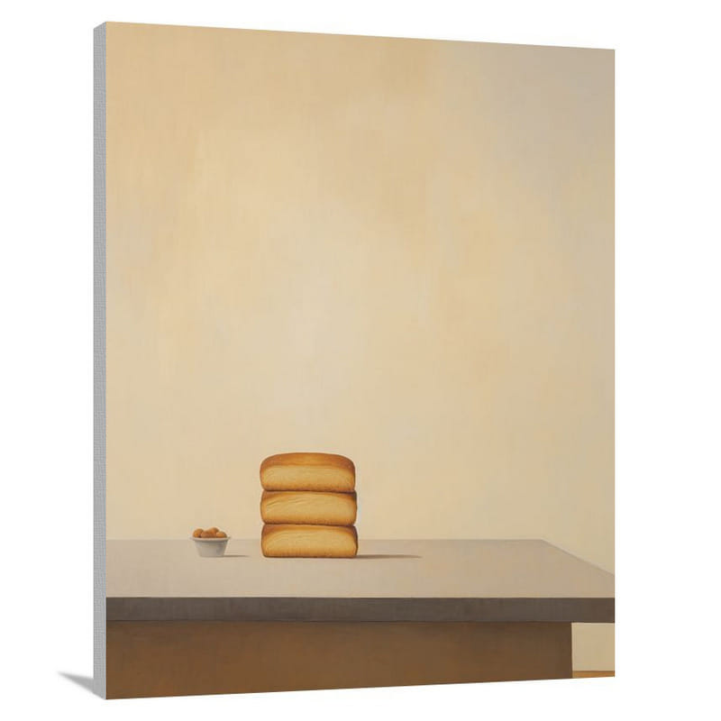 Golden Crust: Bread Symphony - Canvas Print