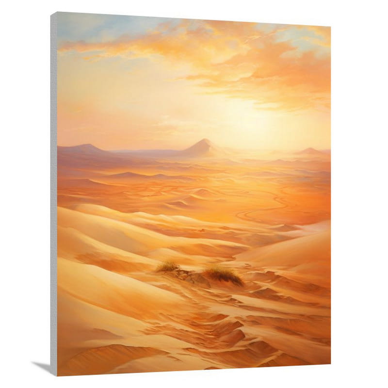 Golden Sands of Saudi Arabia - Canvas Print