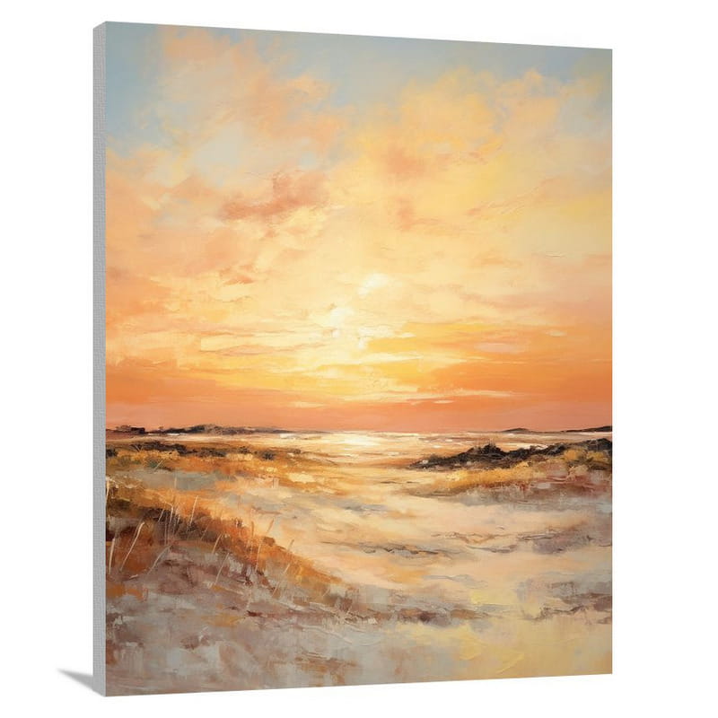 Golden Serenity - Canvas Print