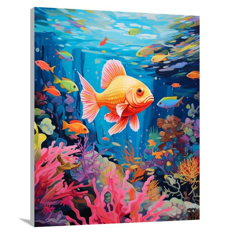 Goldfish - Contemporary Art - Canvas Print