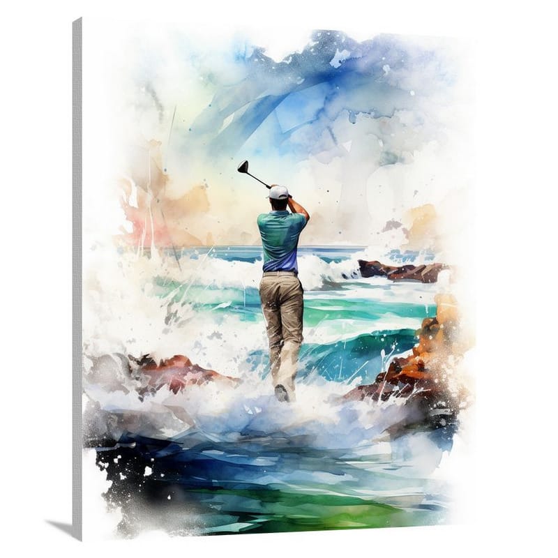 Golfing Serenity - Canvas Print