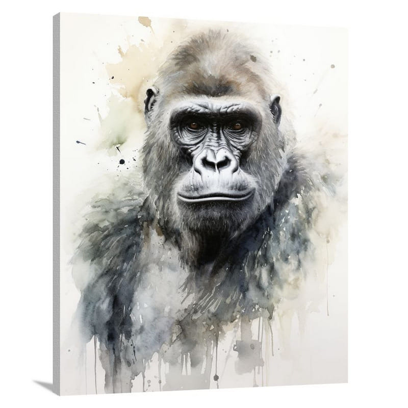 Gorilla's Gaze - Canvas Print